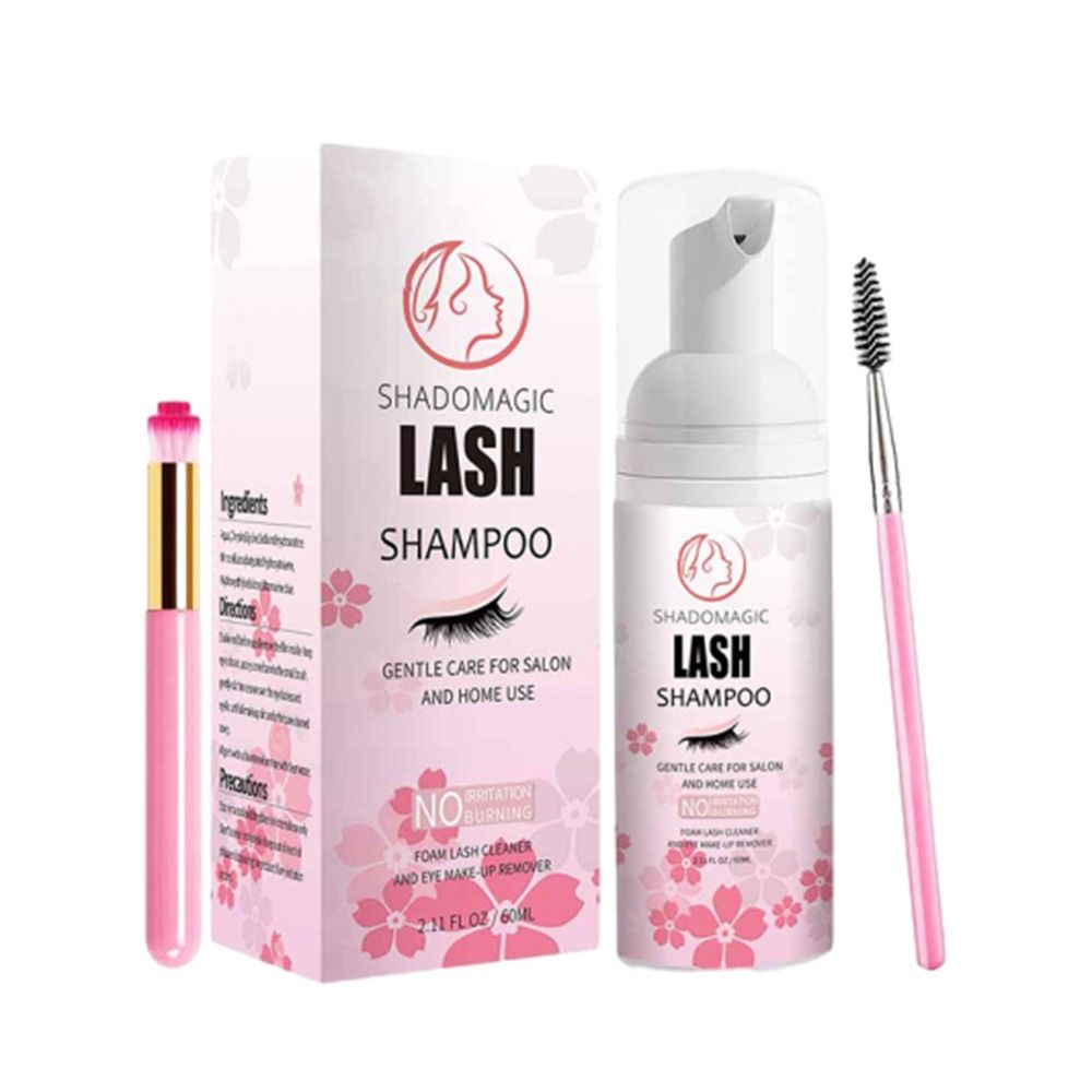 Eyelash Extension Foam Cleanser - Mousse Pembersih Bulu Mata Lembut dan
