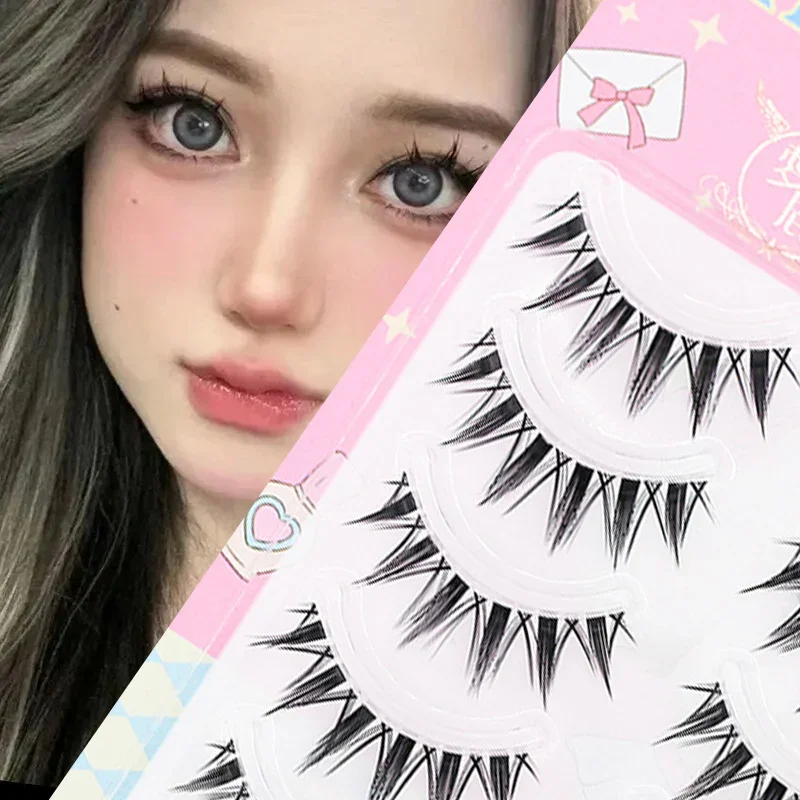 Eyelash Extension Douyin - 5 pasang bulu mata palsu berbentuk