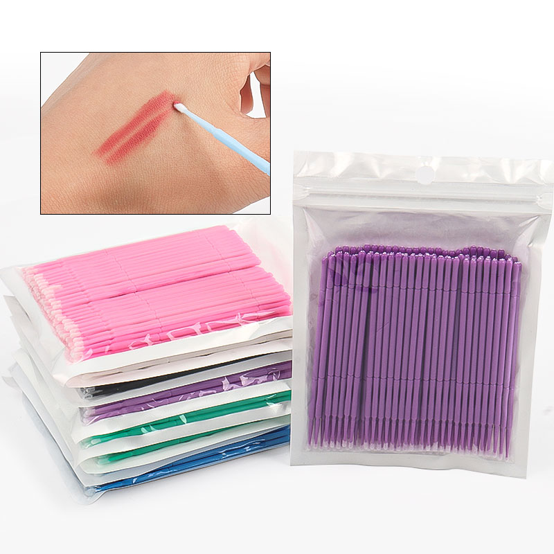 Eyelash Extension Glue Remover - 100PCS/Kantong Swab Pembersih Ekstensi Bulu Mata