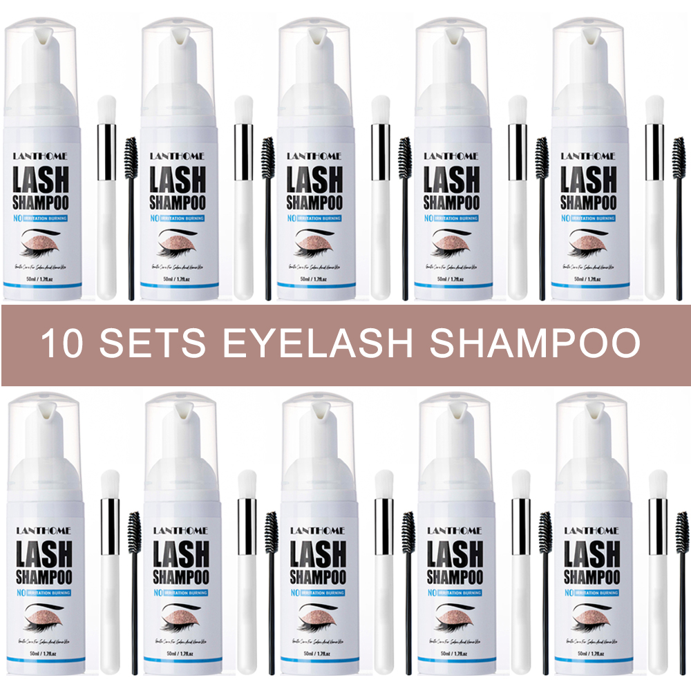 Eyelash Extension Foam Cleanser - Lanthome Pro sampo ekstensi bulu mata