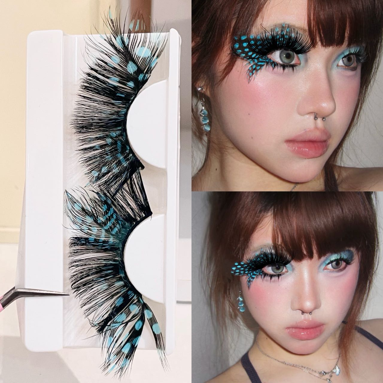 Eyelash Extension Douyin - Bulu Mata Doudoutian Butterfly Cluster Lembut,