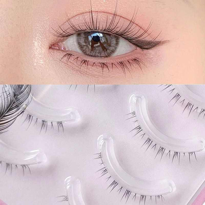 Eyelash Extension Douyin - 5 Pasang Bulu Mata Bawah Pita