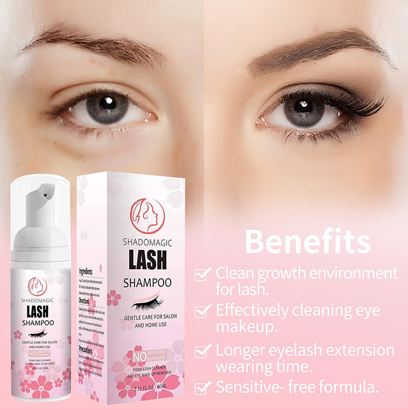 Eyelash Extension Foam Cleanser - 「Shampo Pembersih Cepat untuk Bulu Mata