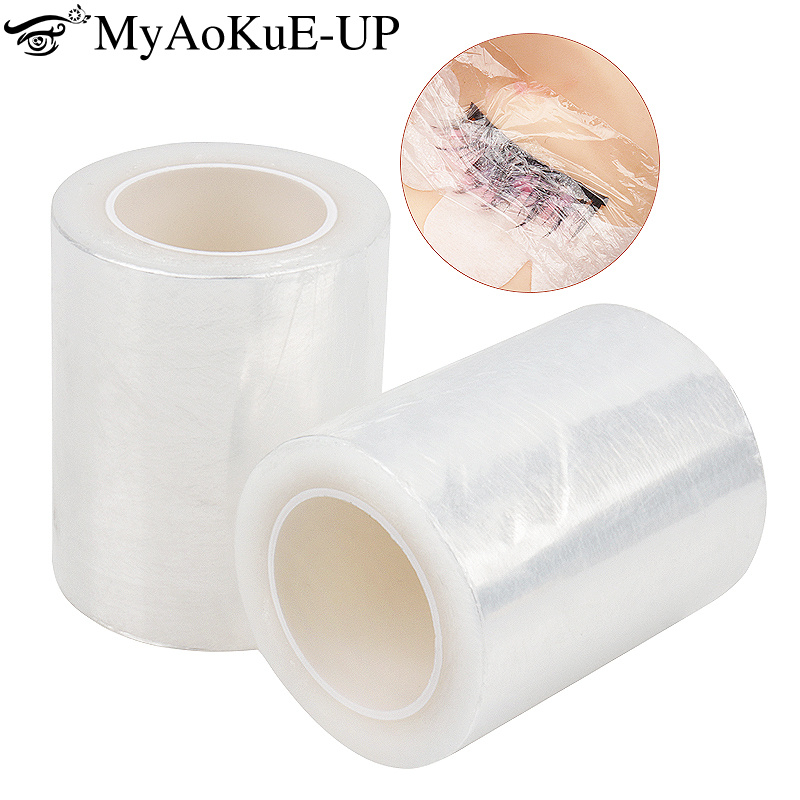 Eyelash Extension Glue Remover - 200m/gulungan Film Makeup bening tato alis