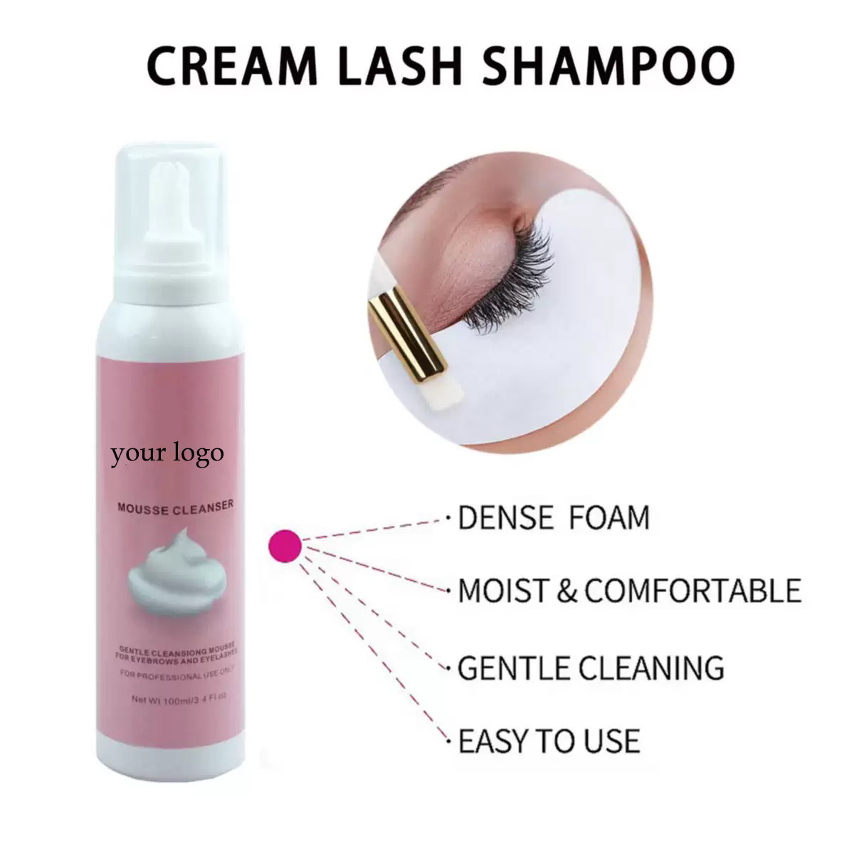 Sampo Bulu Mata Kocok Khusus K - Eyelash Extension Foam Cleanser ulasan dan harga