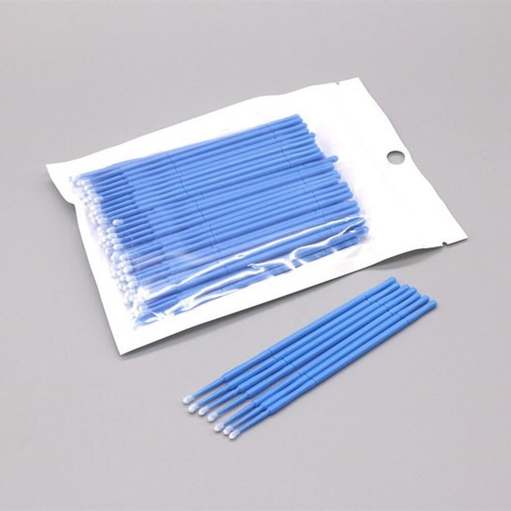 100 Buah/Lot Kuas Mikro Riasan - Eyelash Extension Adhesive ulasan dan harga