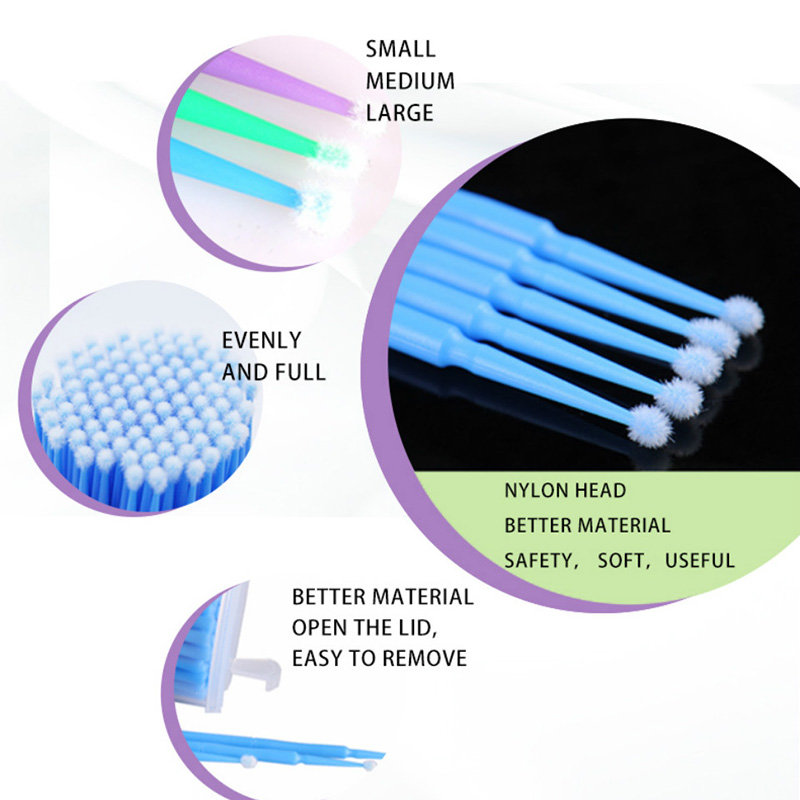 500 Buah Alat Pembersih Eksten - Eyelash Extension Glue Remover ulasan dan harga