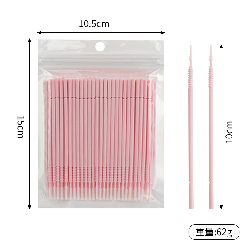 500 Buah Alat Pembersih Eksten - Eyelash Extension Glue Remover ulasan dan harga