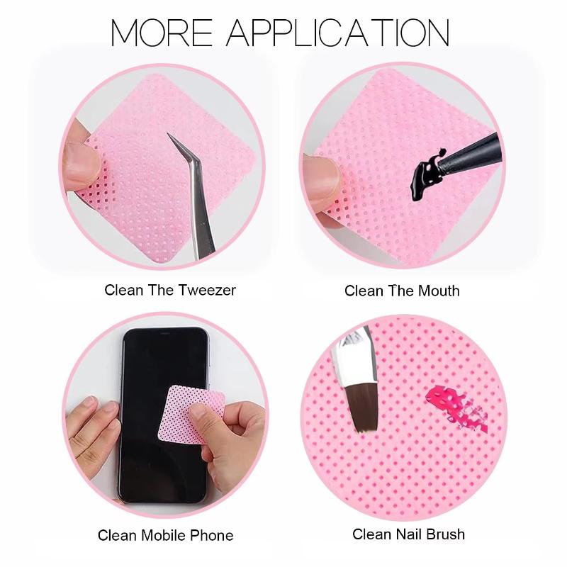 200Pcs Tisu Pembersih Kuku Beb - Eyelash Extension Glue Remover ulasan dan harga