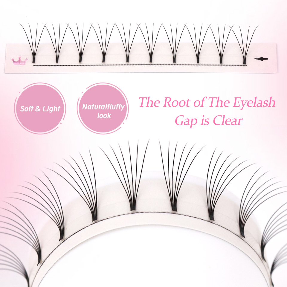 AGUUD kipas Volume buatan alam - Eyelash Extension Russian ulasan dan harga