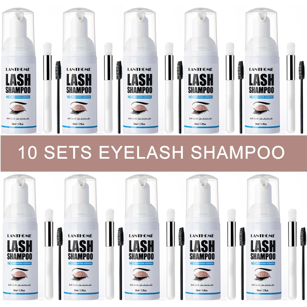 50ML Pro Kit Busa Sampo Eksten - Eyelash Extension Foam Cleanser ulasan dan harga