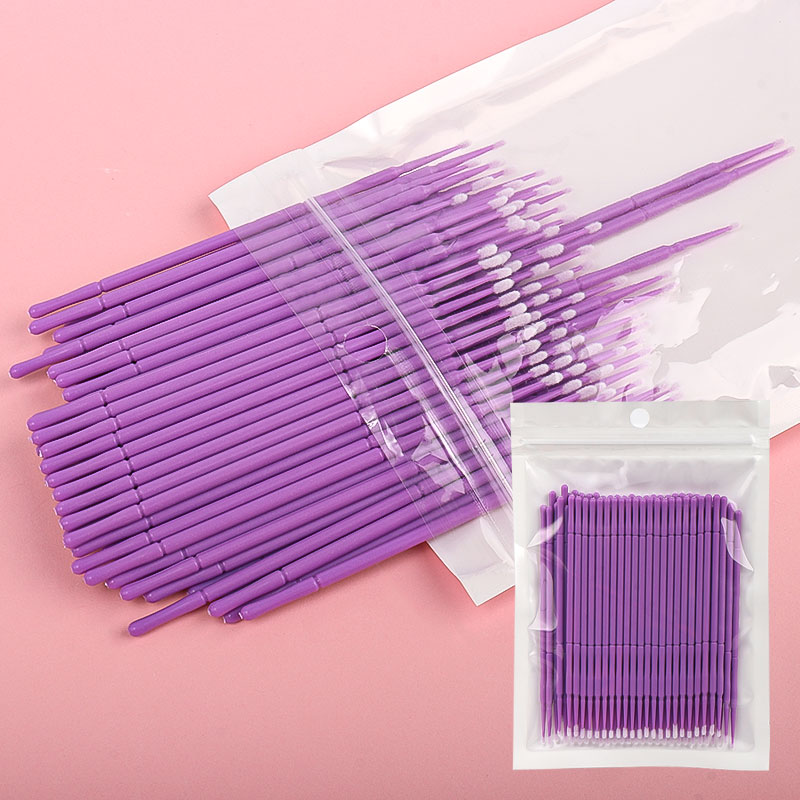 100PCS/Kantong Swab Pembersih  - Eyelash Extension Glue Remover ulasan dan harga