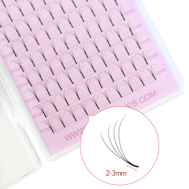 Bulu Mata Panjang Akar 2D Ke 6 - Eyelash Extension Russian ulasan dan harga