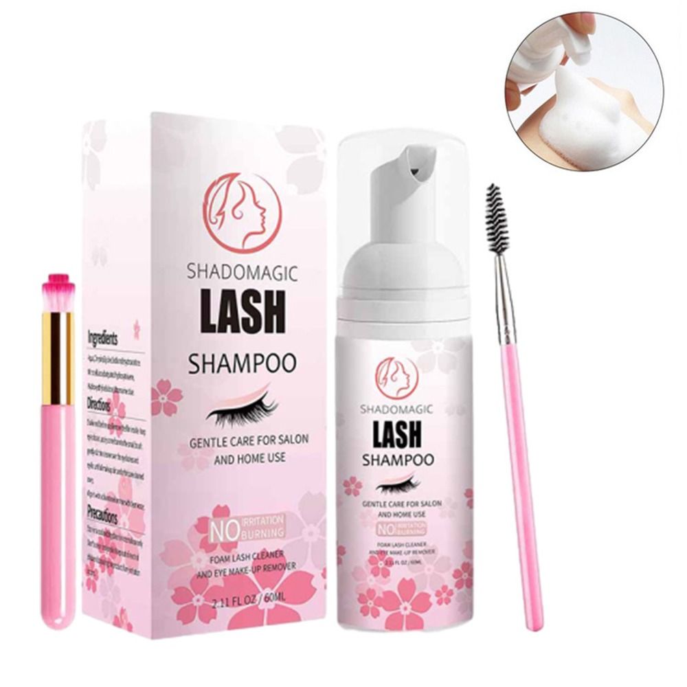 Mousse Pembersih Bulu Mata Lem - Eyelash Extension Foam Cleanser ulasan dan harga