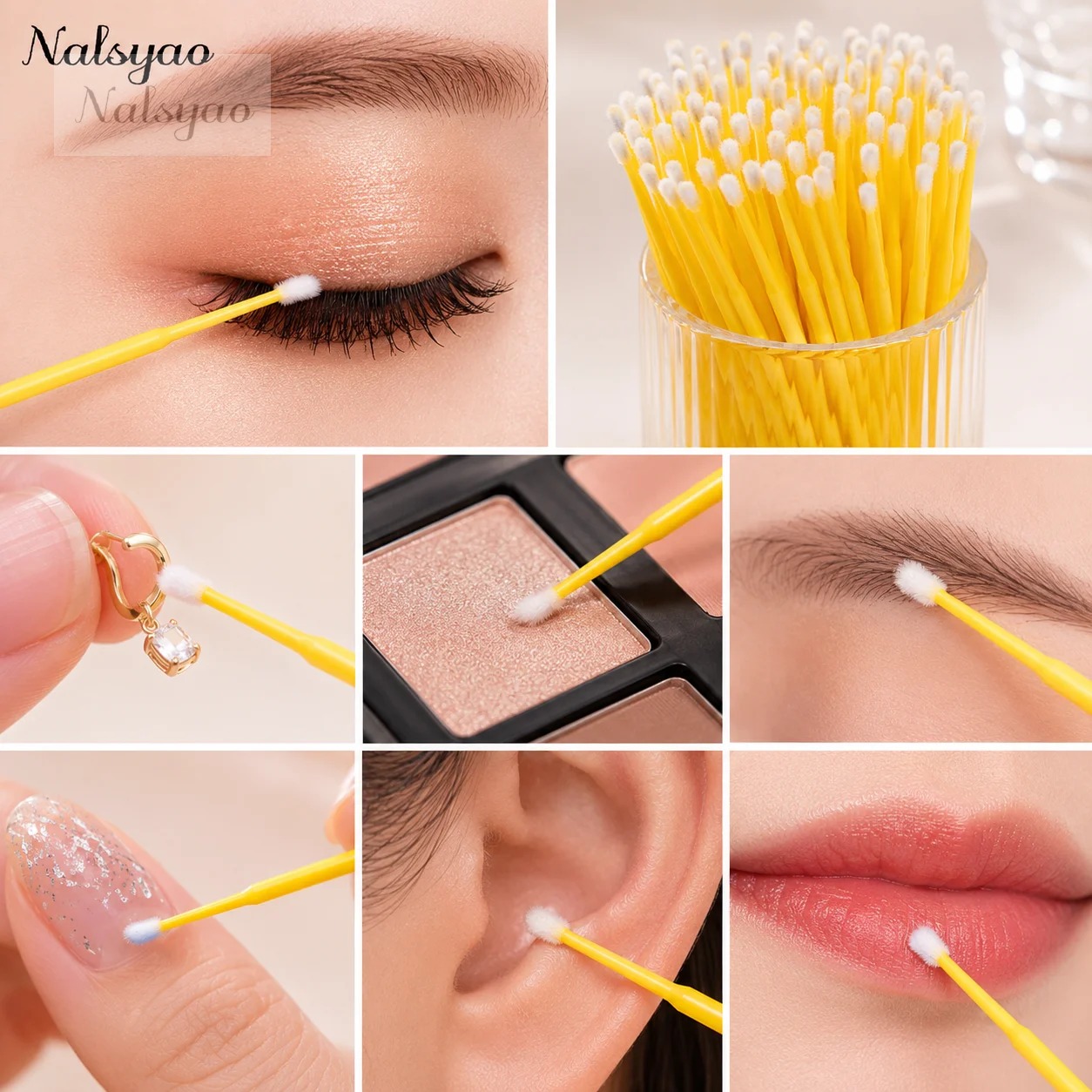 500pcs Swab Pembersih Ekstensi - Eyelash Extension Glue Remover ulasan dan harga