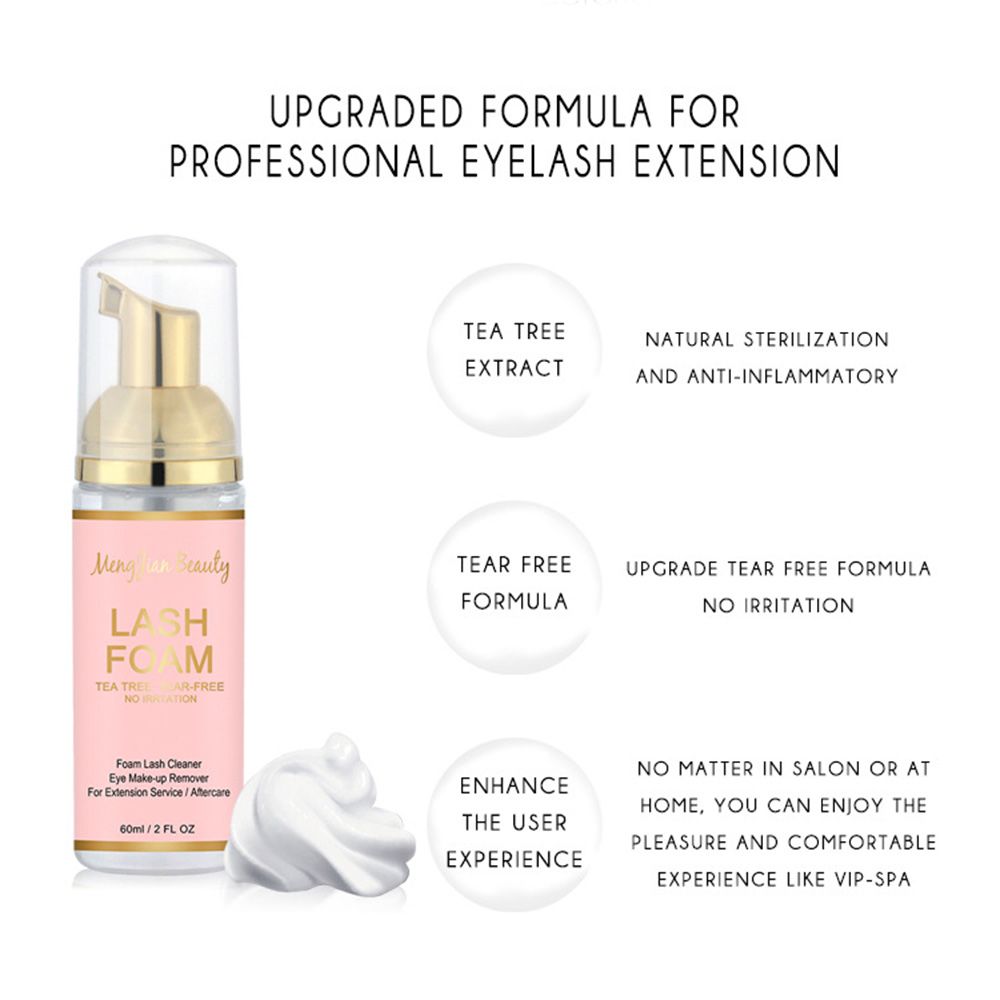 Panas aman untuk bulu mata ala - Eyelash Extension Foam Cleanser ulasan dan harga