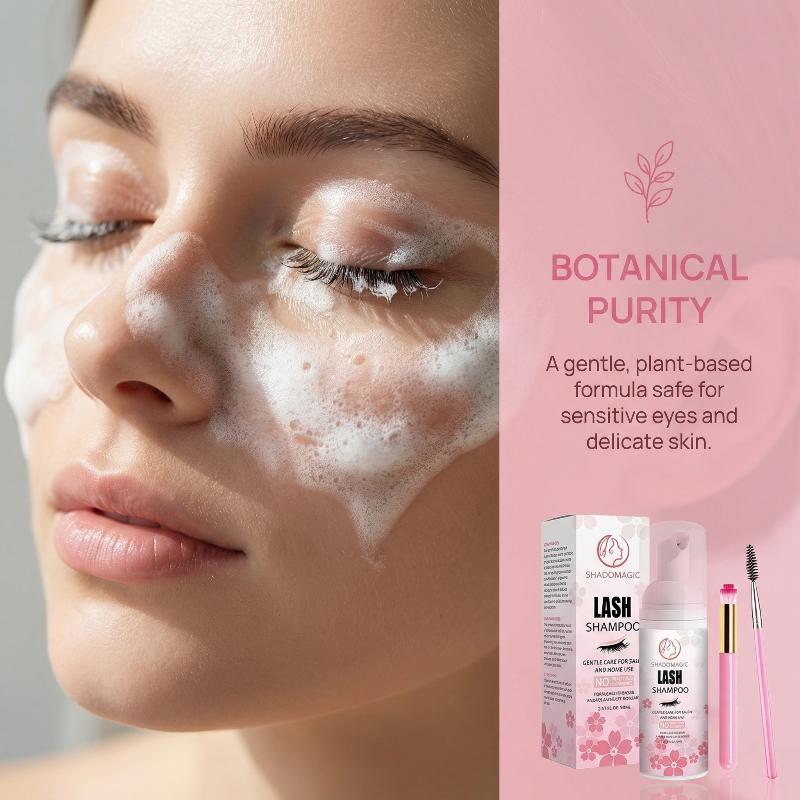 Shampo Bulu Mata 60ML Pembersi - Eyelash Extension Foam Cleanser ulasan dan harga