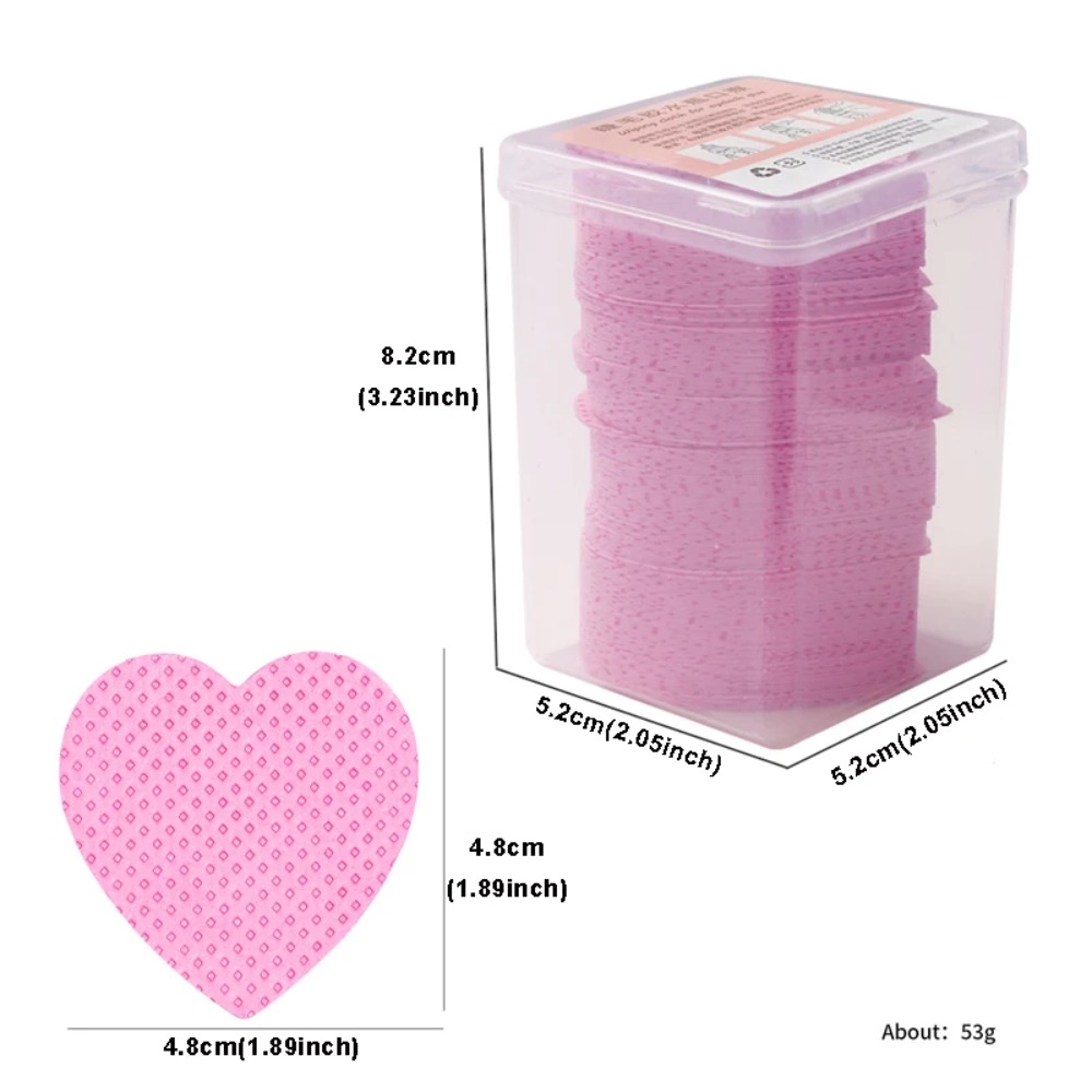 200PCS Kain Lap Kertas Kapas P - Eyelash Extension Glue Remover ulasan dan harga