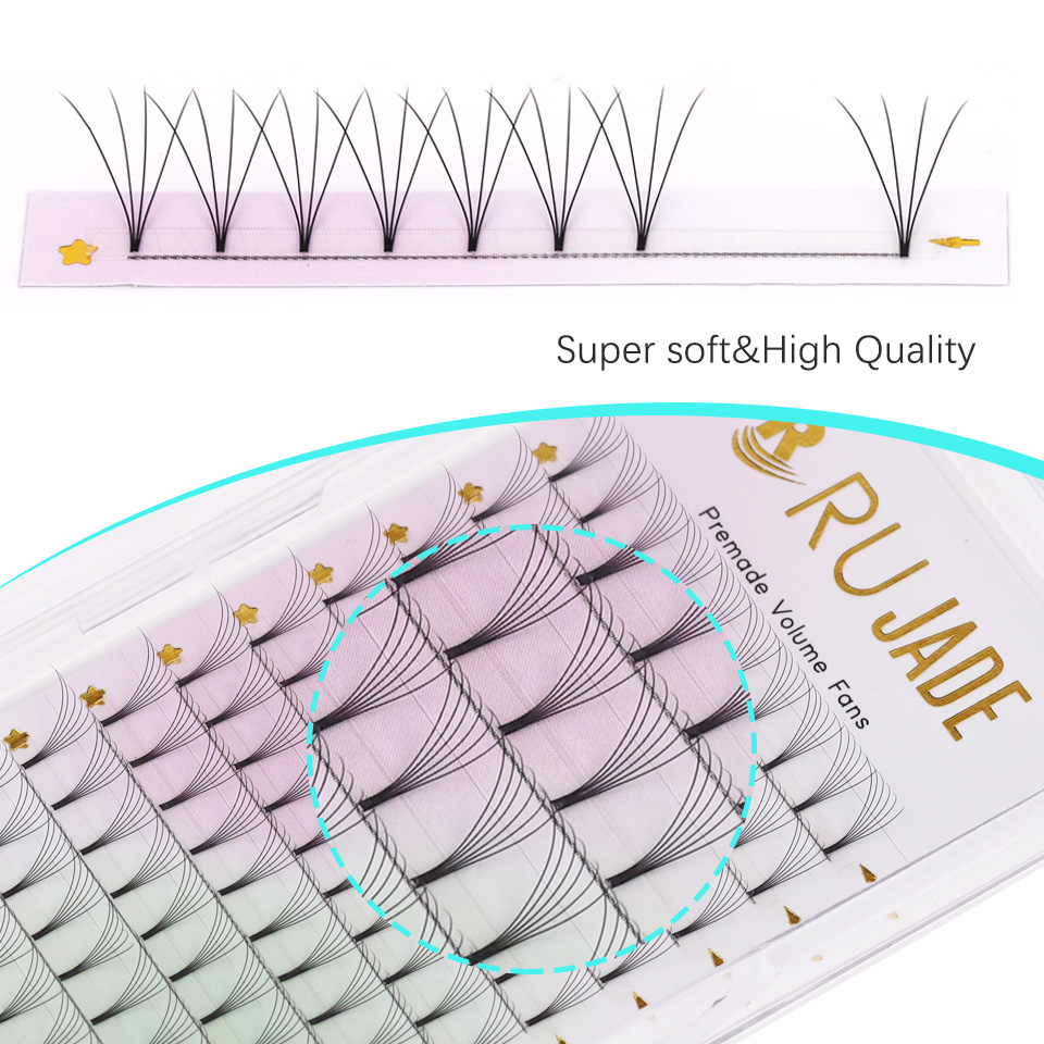Rujade Premade Volume Fans Sho - Eyelash Extension Russian ulasan dan harga
