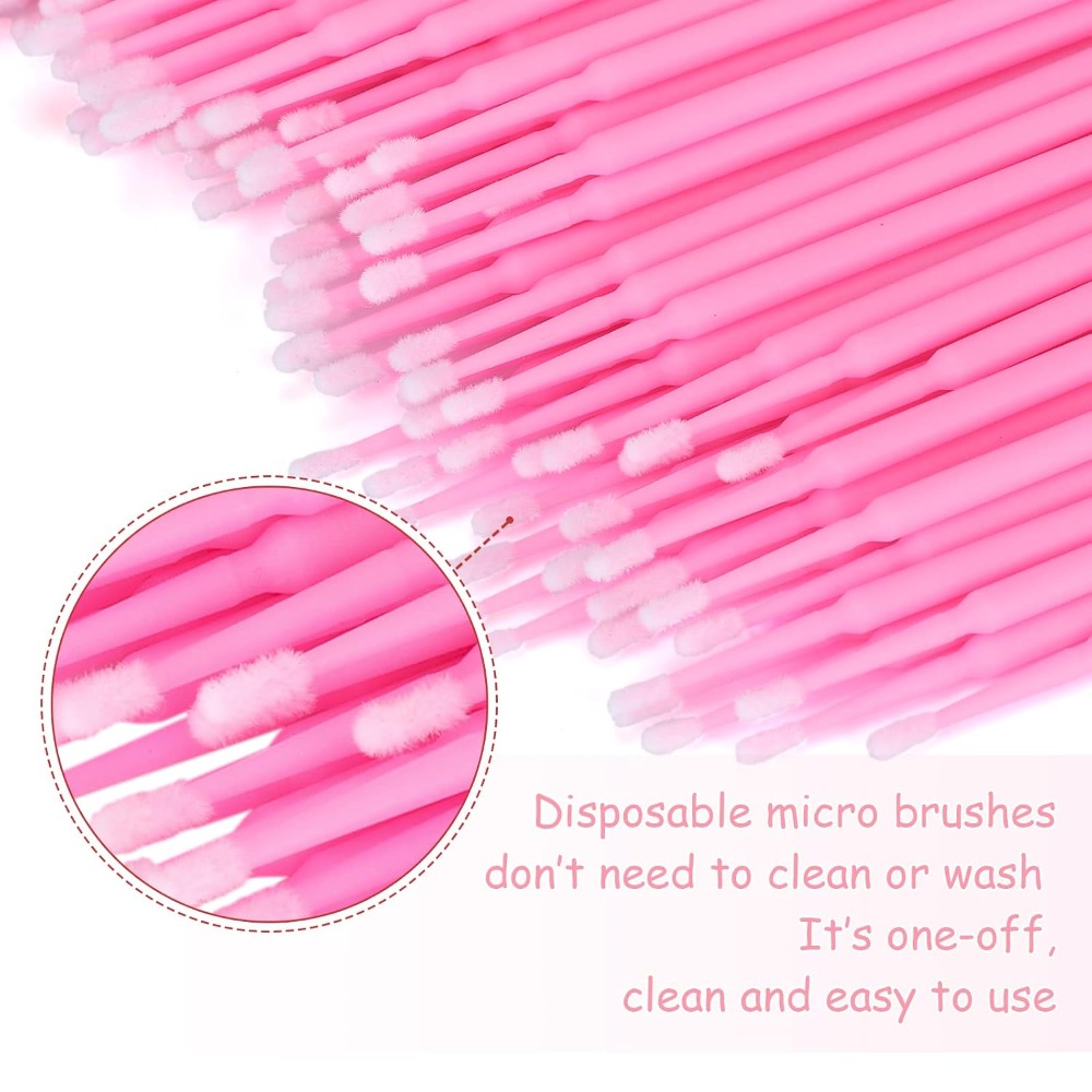 500PCS Penyeka Telinga Mikro S - Eyelash Extension Glue Remover ulasan dan harga